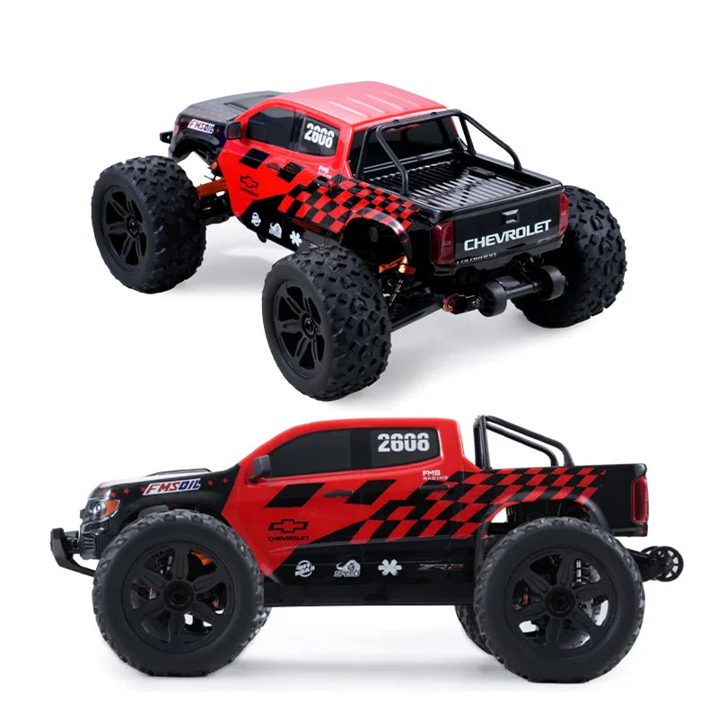FMS 1:10 FMT Colorado Brushless RC Racing Off-Road Vehicle Climbing Car 80KM/H High-Speed 4WD Remote Control Car Model RS