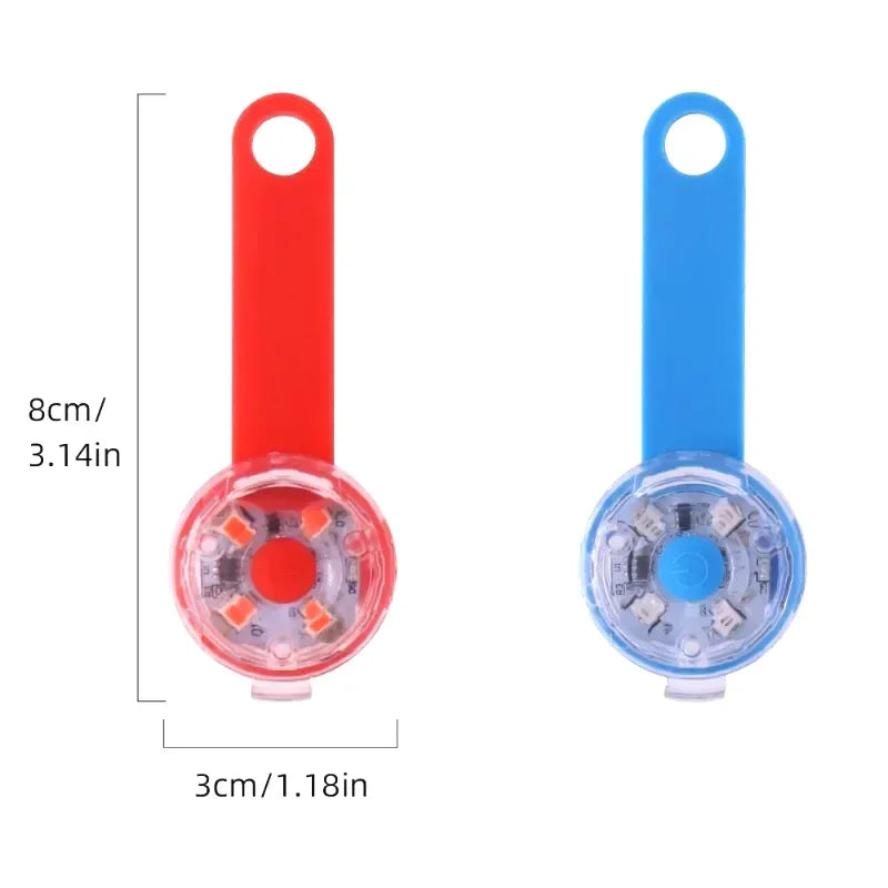 Dogs Collars Anti Loss Pendant Waterproof Safety LED Flashing Light USB Rechargeable LED Light Pendant For Dogs Cats Pets